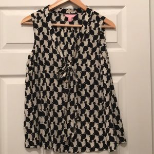 Authentic Lilly Pulitzer Sleeveless Blouse